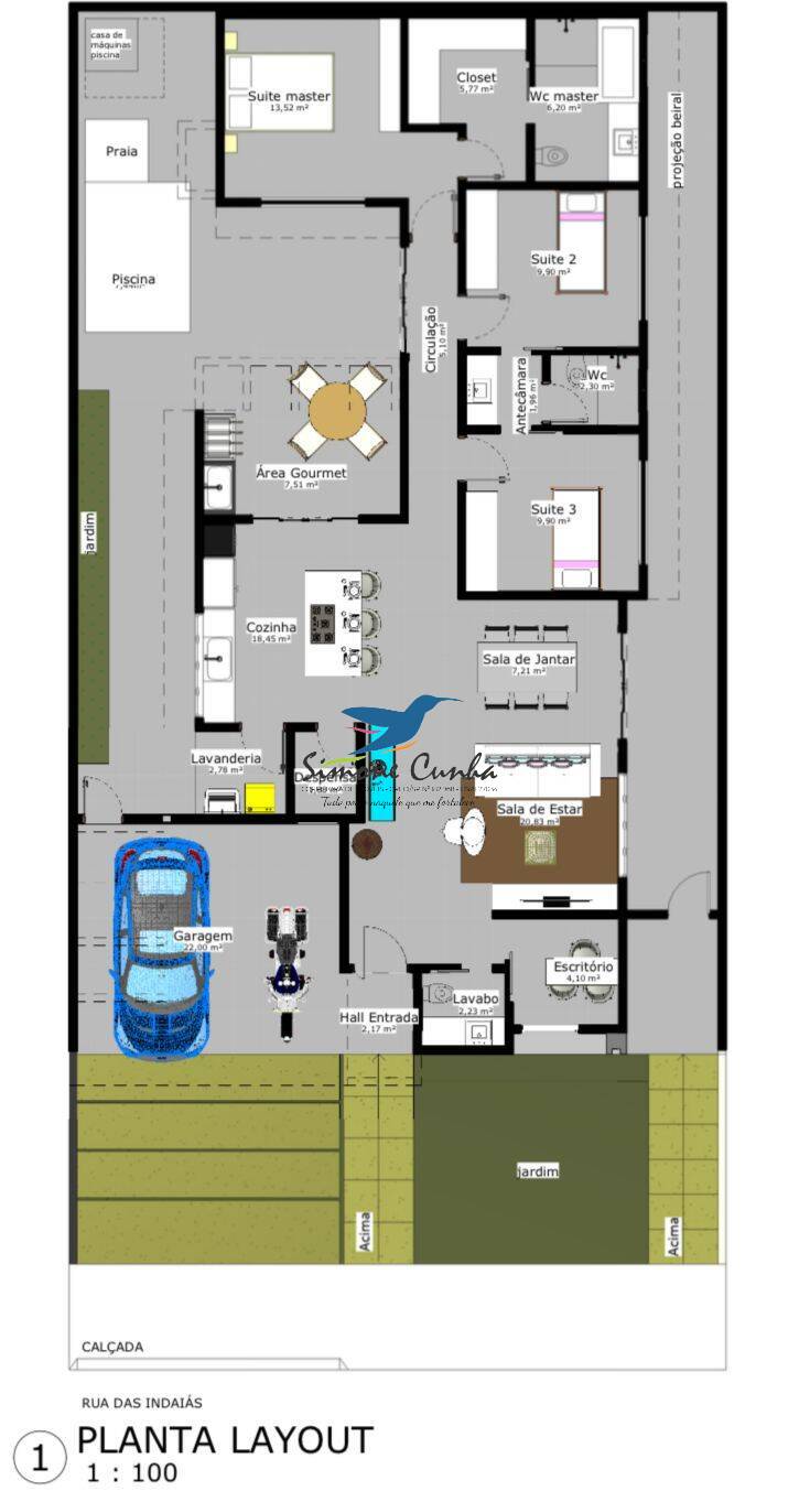 Casa de Condomínio à venda com 3 quartos, 200m² - Foto 3